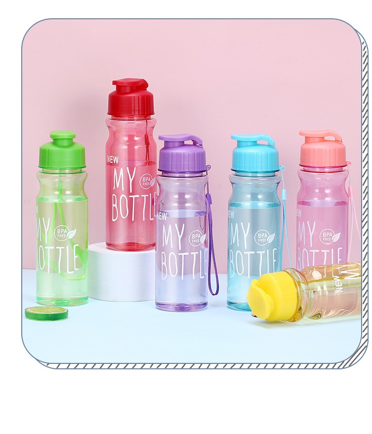 Universal water bottle plastic